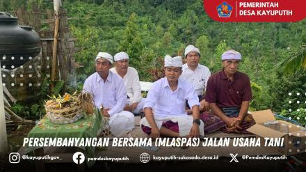 PERSEMBAHYANGAN BERSAMA (MLASPAS) JALAN USAHA TANI